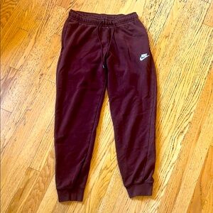 Nike Maroon Jogger Pants